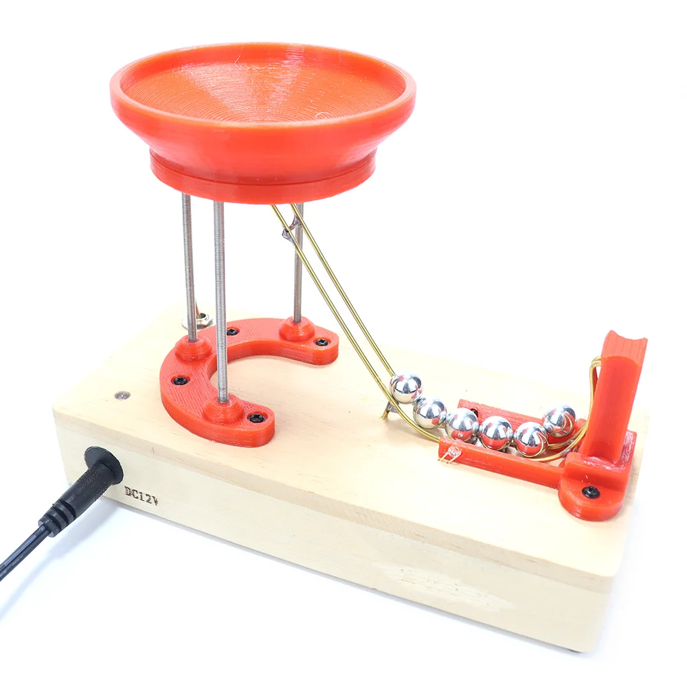 Perpetual motion machine model Small ball circular motion electromagnetism energy Physics experiment Course teaching DIY Science