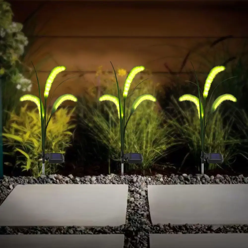 

Solar Powered Solar Powered Light LED Light Fiber Optic Outdoor Light Ground Plug Waterproof Garden Decor Garden Lighting