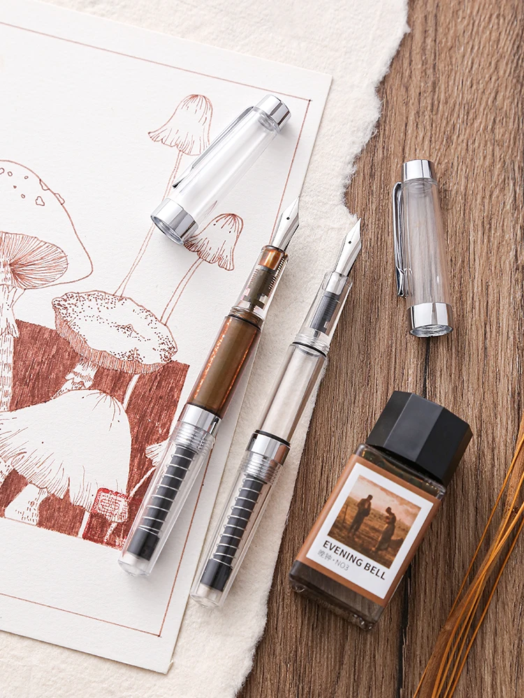 

Tramol Fountain Pen EF Nib Drawing Pen for Sketch Watercolor Art Tool Fine Line Painting Stationery Office School Supplies