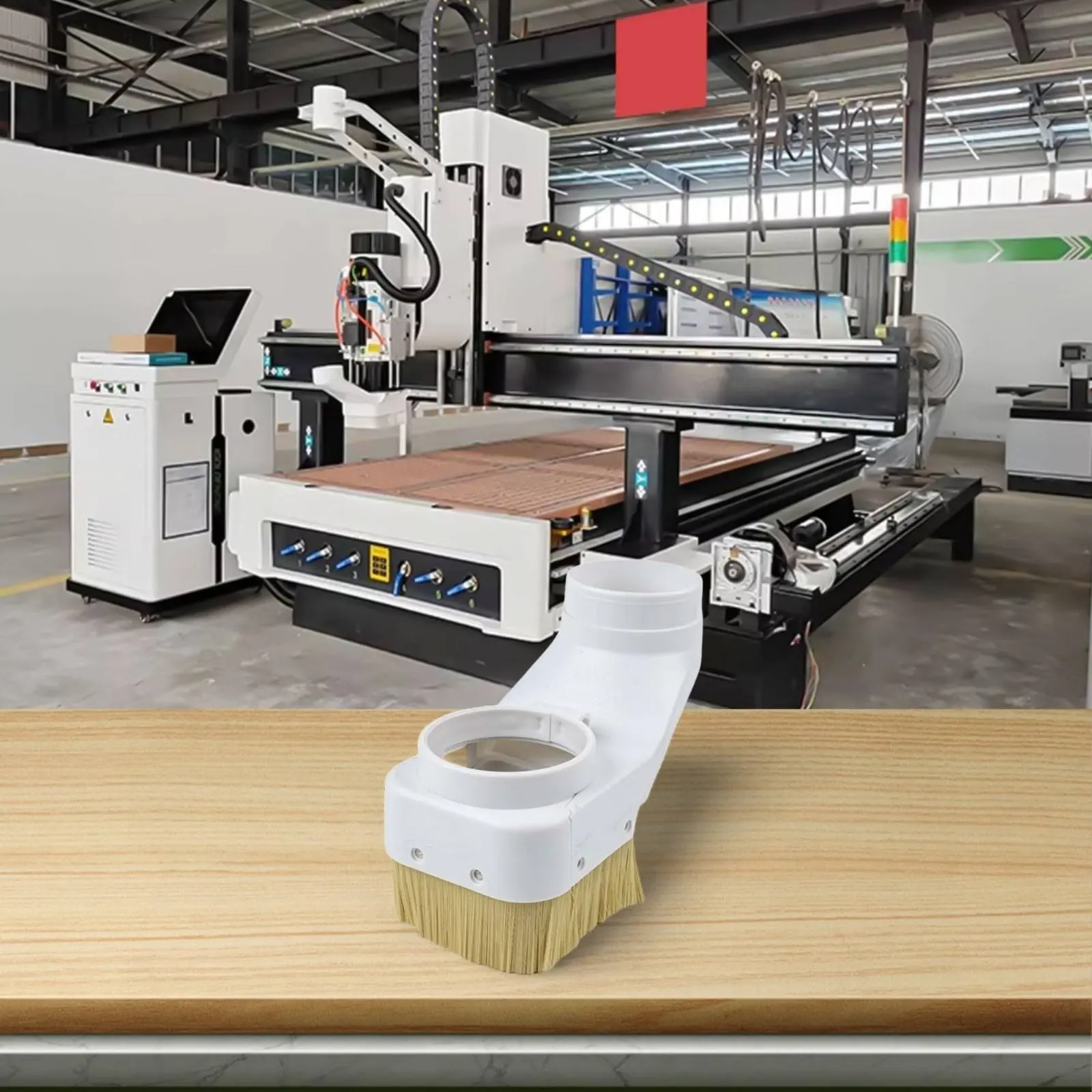 

Engraving Machine Particulate Cover Easy Installation Engraving Machine Particulate Cover Spindle Brush Collector Lightweight