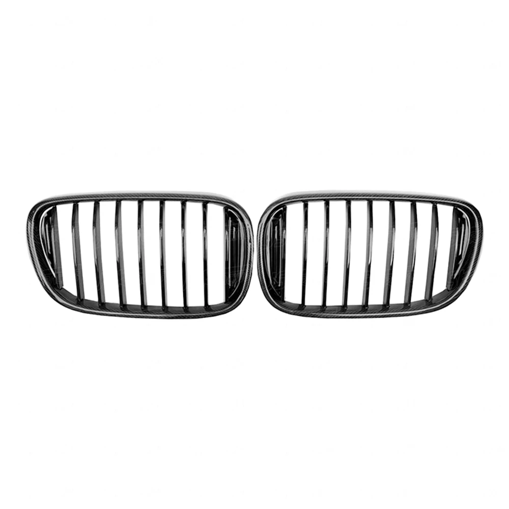 B Style Abs+Carbon Fiber Front Grille For Bmw 7 Series G11 G12 2017-2018