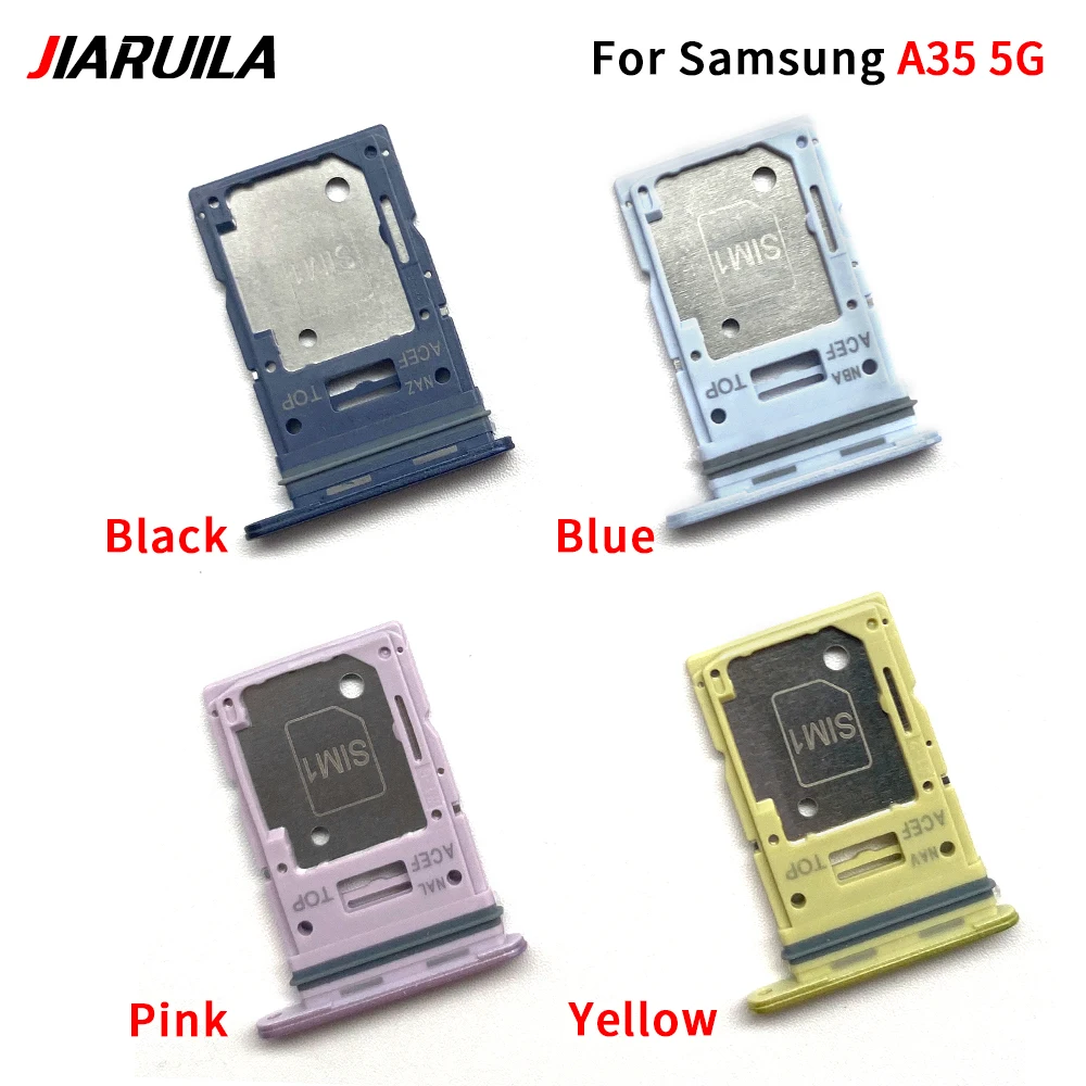 NEW Micro Nano SIM Card Holder Tray chip Slot drawer Holder Adapter Socket For Samsung A25 A35 A55 5G (Dual Card)