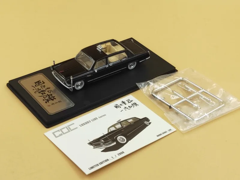 Diecast 1/64 Hongqi Alloy Model Car CA770 TJ Inspection Vehicle Collectible Special Offer Model Original Box