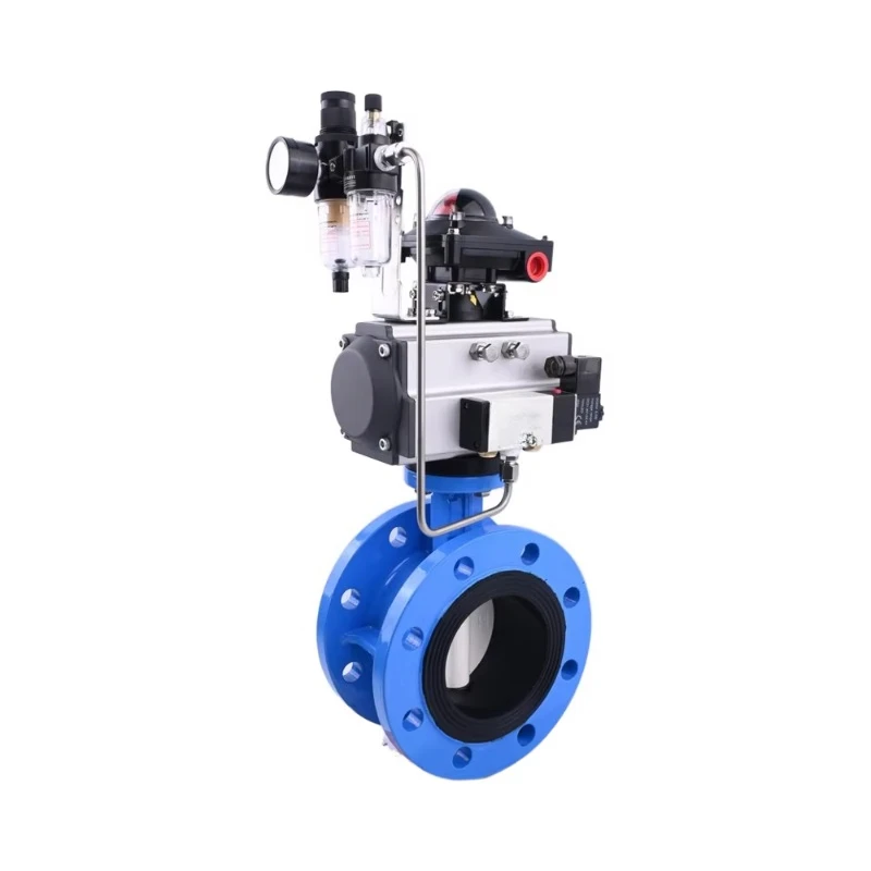 

Popular DN50-DN800 quick opening and closing water butterfly valve with pneumatic device for easy adjustment and control