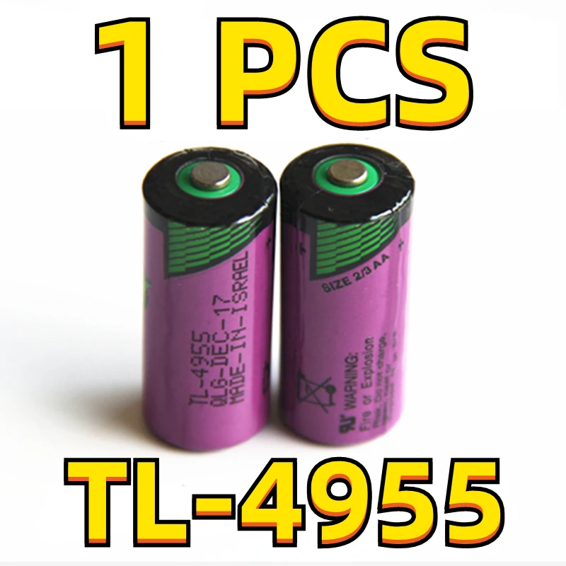 

1PCS Original NEW For TADIRAN TL-4955 2/3AA 14335 3.6V 1650mAh Memory Backup PLC Battery