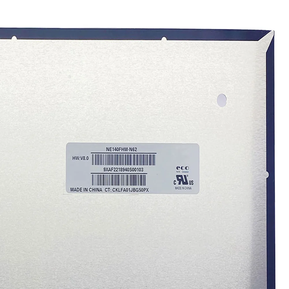 Imagem -05 - Painel de Exibição Led Original para Laptop Tela Lcd Ips 140 em Ne140fhm-n62 Fhd Full Color 96 Dci-p3 1920x1080 Edp 30pins