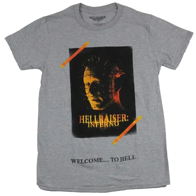 Hellraiser Adult New T Shirt Inferno Lighted Poster Pic
