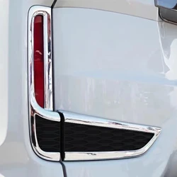 Chrome Rear Fog Light Rear Lamp Cover Trim For Honda Stepwgn RP 2018-2021 Foglight Eyelid Eyebrow Strip Cover Trim Accessories