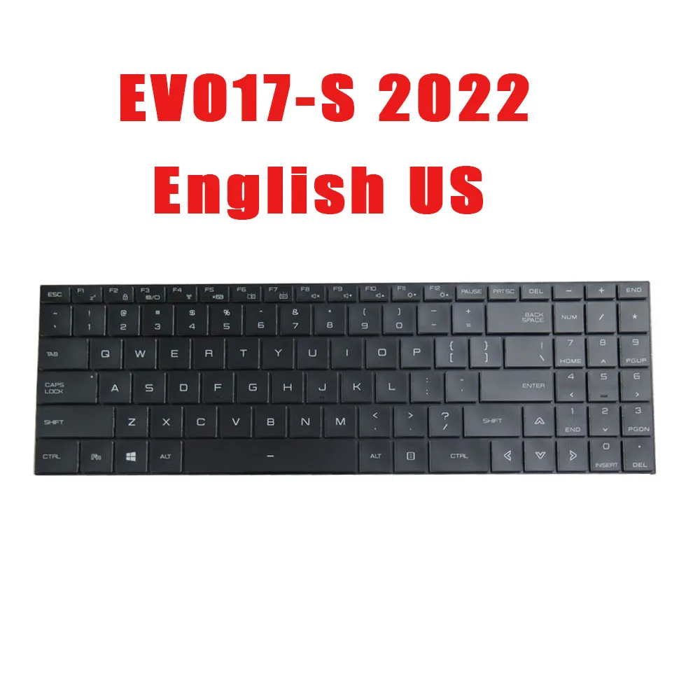 

Laptop Keyboard For Origin PC EVO17-S 2018 2019 2022 English US With Backlit Black New