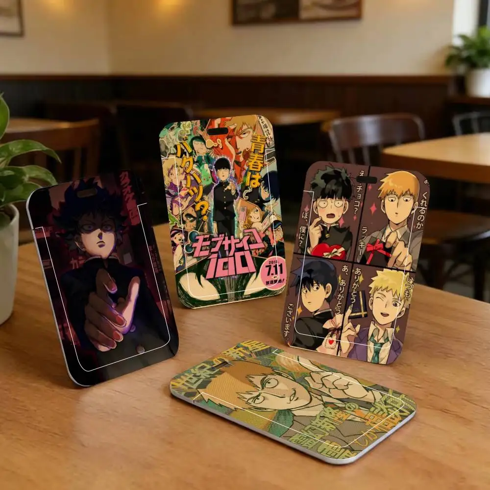 

Аниме-аксессуар Mob Psycho 100: держатель для ID-карты с изображением Шигео Кагэямы, шейный ремешок, подвеска, держатель для бейджа, брелок для ключей, держатель для рабочего пропуска
