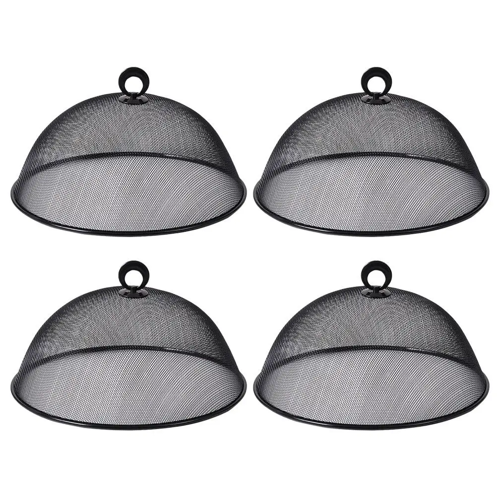 

4Pcs Stainless Steel Mesh Dome Food Cover Multi Use Outdoor Indoor Food Protector for Dining Table Kitchen Camping Picnic