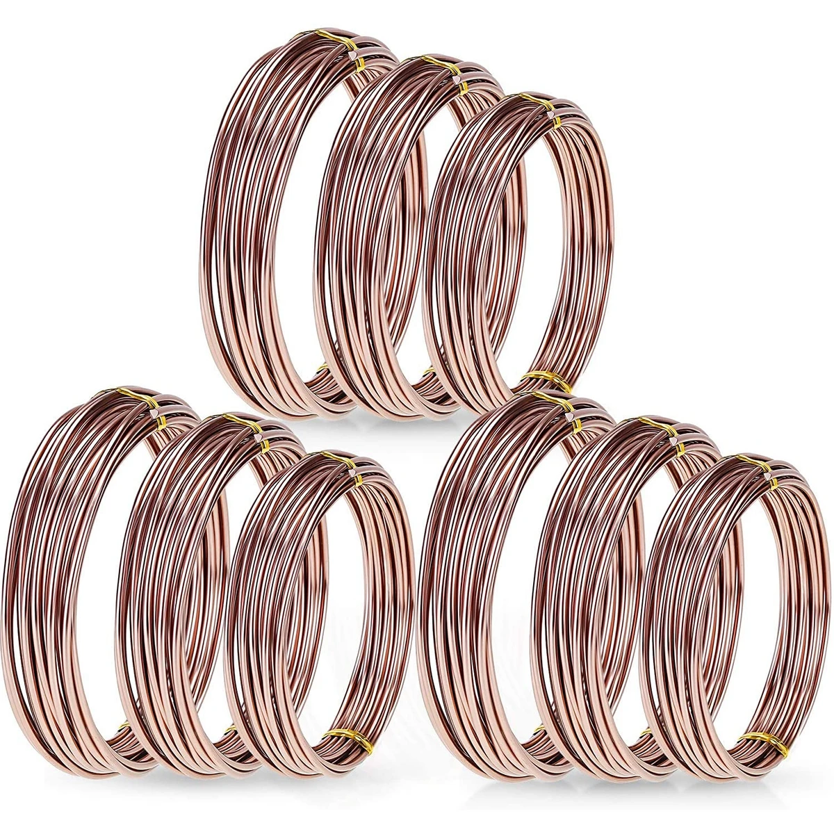 

1.5mm 2mm 5m Length Anodized Aluminum Orchard Bendable Plant Modelling Training Wire Fastener Tool Bonsai Wires Garden Supplies