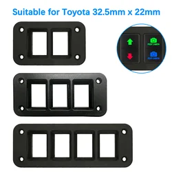 1Pcs Push Switch Mounting Bracket Panel Plastic Holder Housing For Car Toyota Prado 4Runner Hilux Tacoma Accessories Waterproof