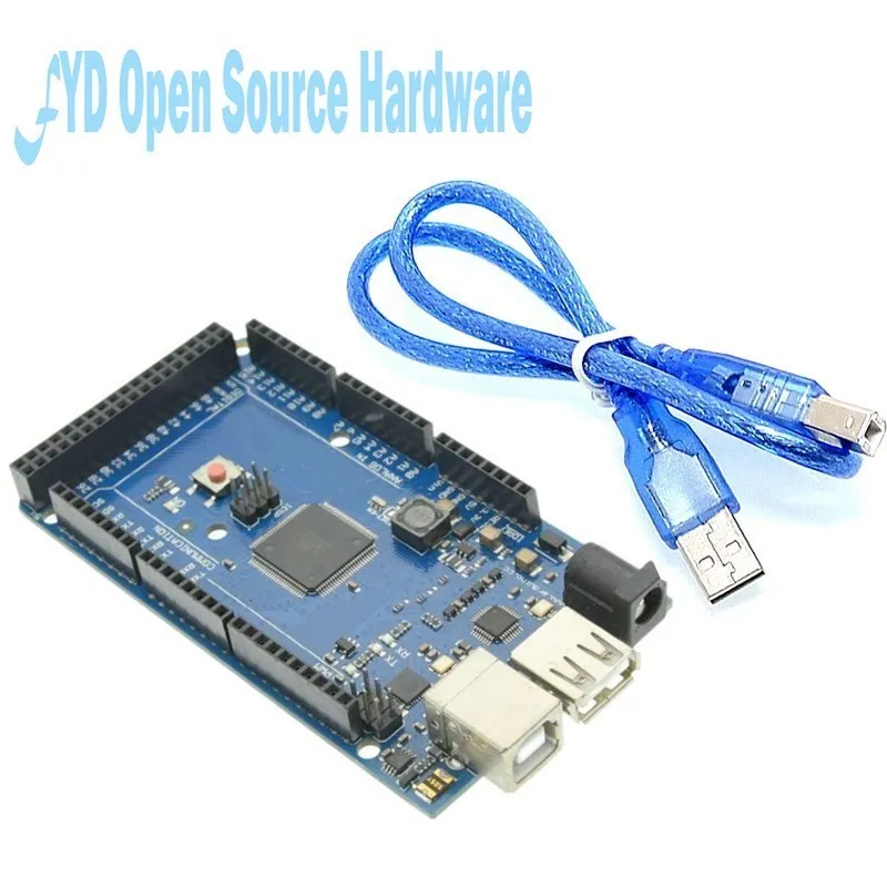 

Mega 2560 R3 16AU Board 2012 Google Open ADK Main Board (for Compatible Mega 2560 ATmega2560-16AU + USB Cable