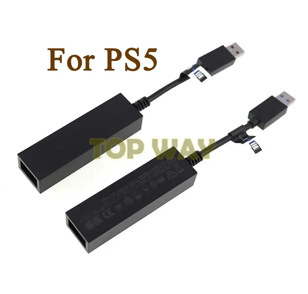 5PCS USB3.0 PS VR To FOR PS5 Cable Adapter VR Connector Mini Camera Adapter For PS5 Game Console Adapter Games Accessories