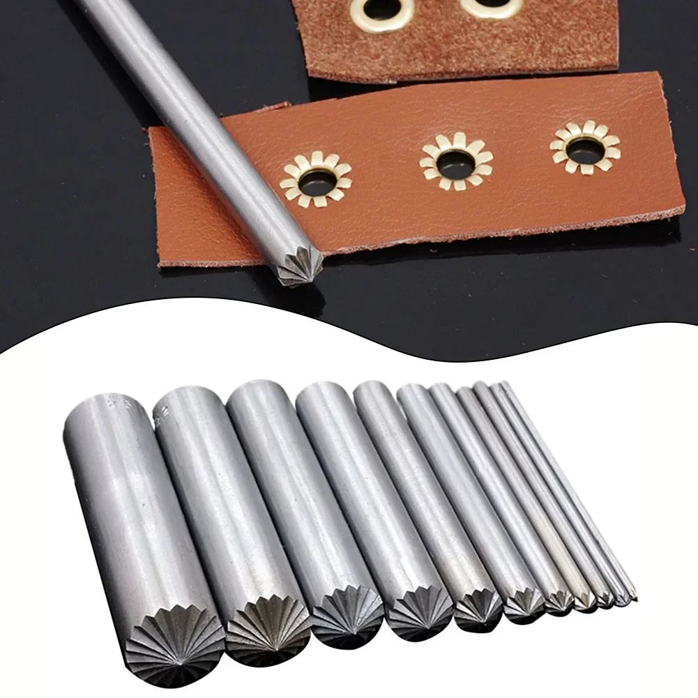 

3mm-35mm Hand Punch Cracking of Eyelet Punch Tool Hollow Tube Tools.Eyelets Installation Tool Leathercraft Hand Tool