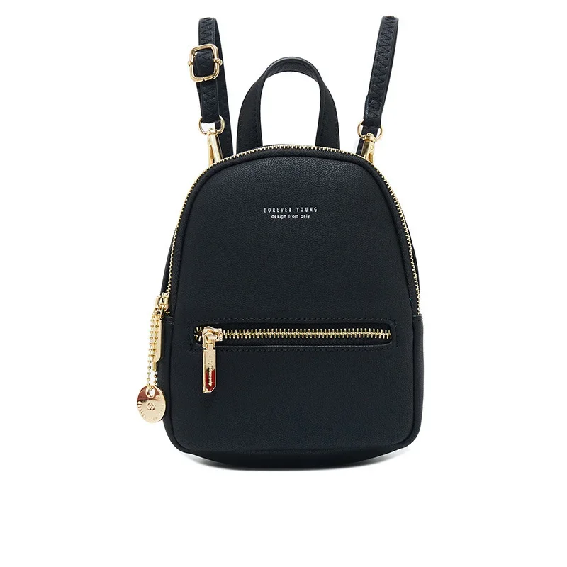 Backpack Mini Soft Touch Leather Small Backpack Female Fashion Ladies Bagpack Satchel Shoulder Bag Рюкзак Женский Рюкзак Женский