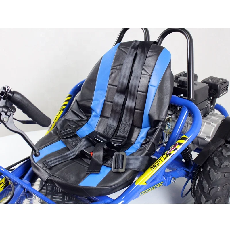 

Outdoor Racing Air-cooled 4 Stroke Buggy 196CC Pull Starting Grassland Enjoy Petrol Go-kart