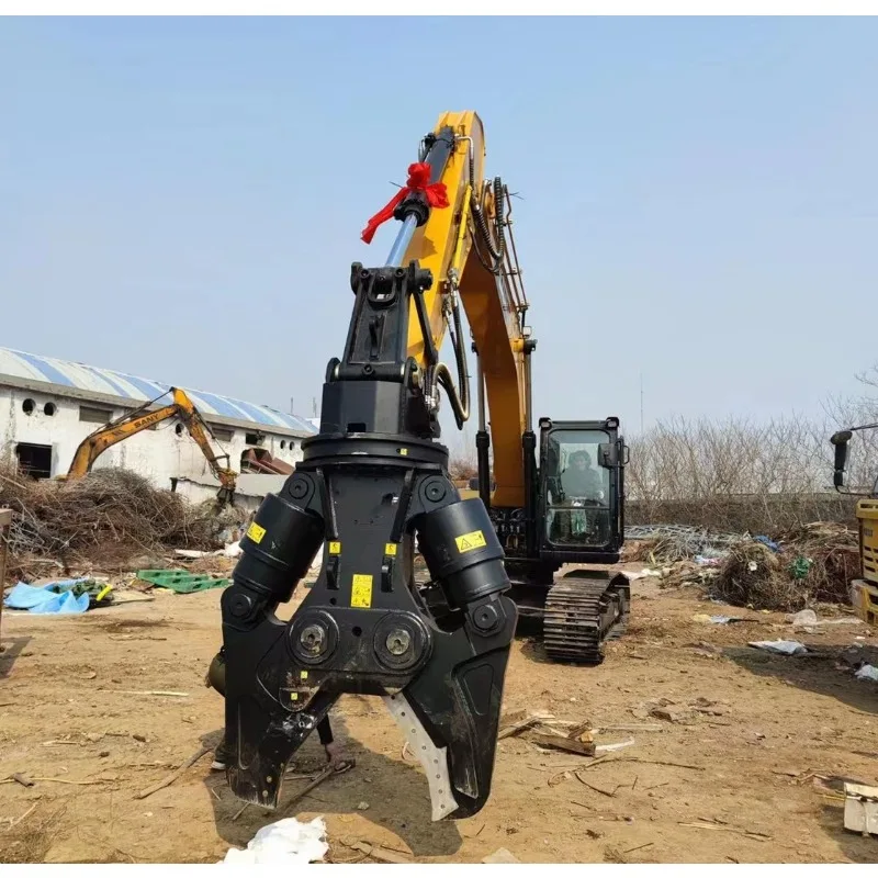 Factory Wholesale Hydraulic Shearing Machine Scrap Metal Shears Hydraulic Cutters Shears Hydraulic Rotating Scissors