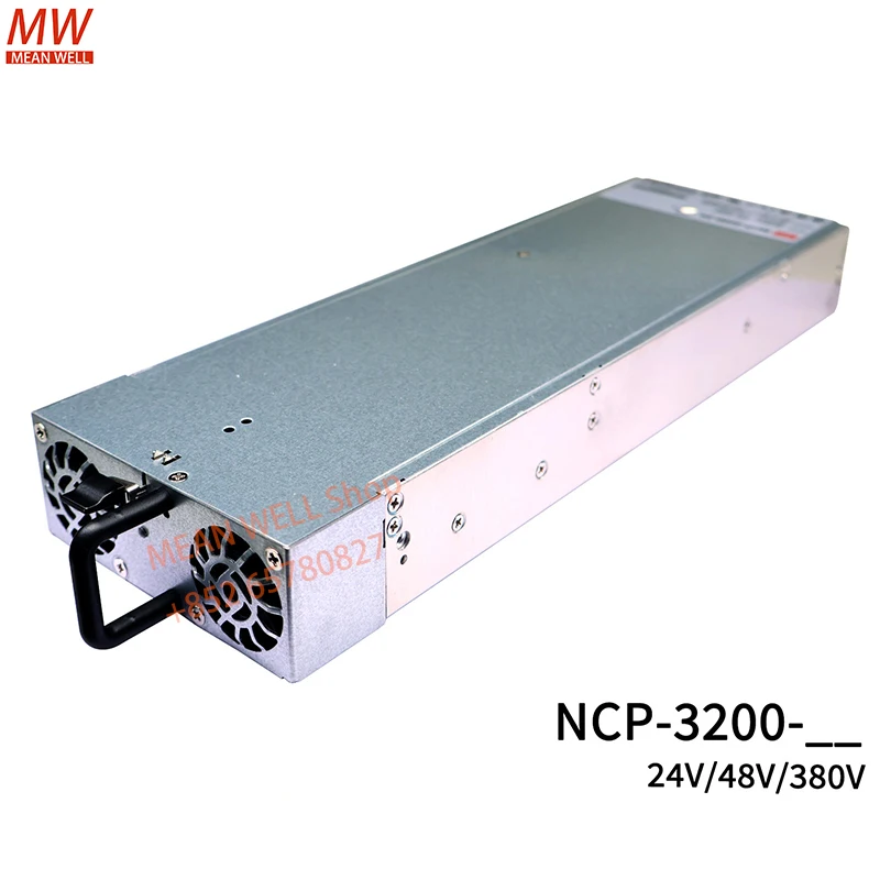MEAN WELL 3200W 2-in-1 Rack-mounted Switching Power Supply & Battery Charger NCP-3200-24 NCP-3200-48
