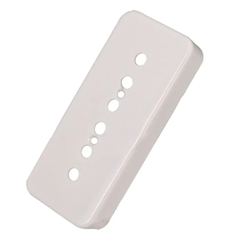 2Pcs White Soap-bar guitar Pickup Cover For Electric Guitar Soapbar Guitar Humbucker Cover lid shell top guitar accessories