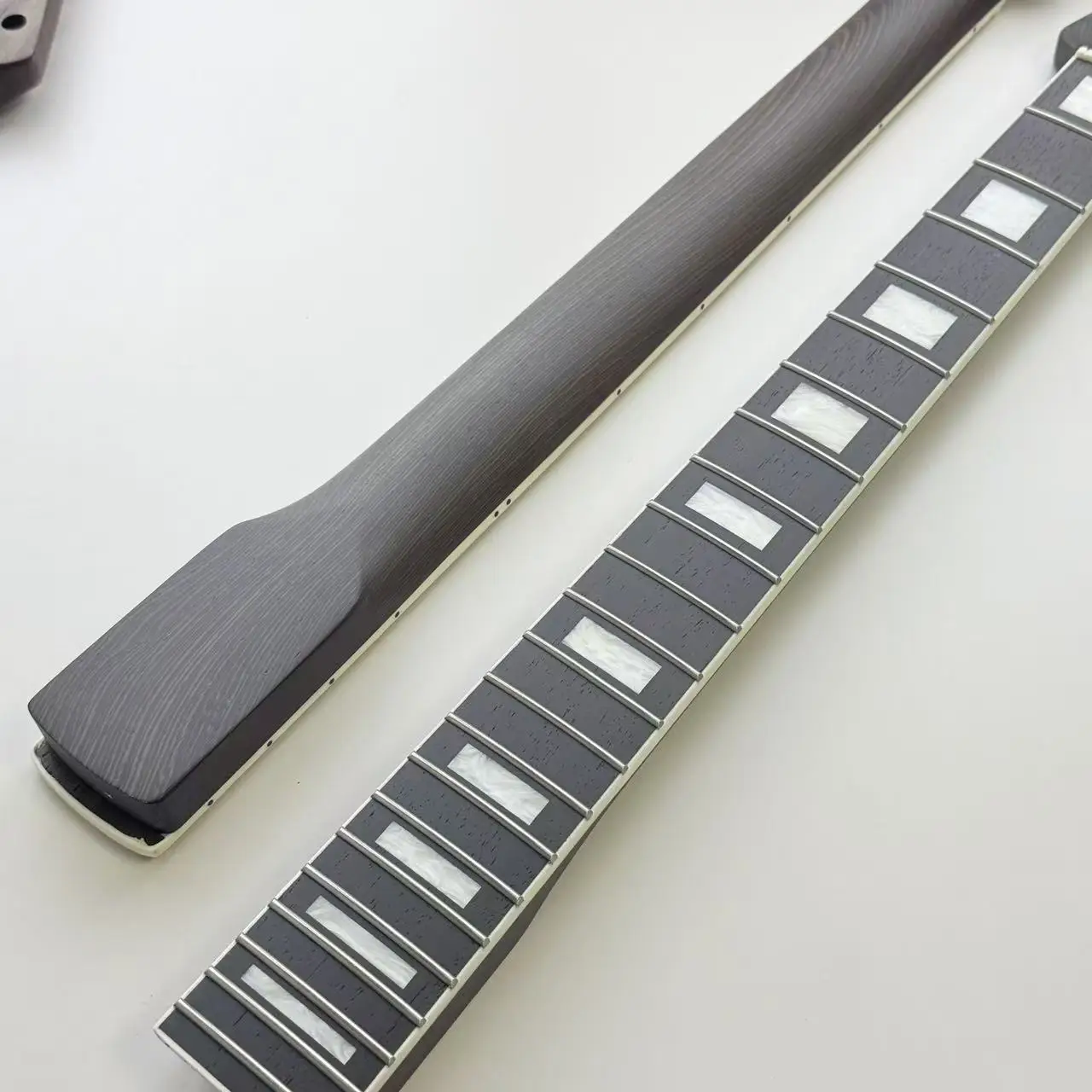 الراقية جناح الدجاج الخشب TL نمط الغيتار الرقبة 22 الحنق 9.5 بوصة نصف القطر قسط خشبية الغيتار الكهربائي استبدال الرقبة #3