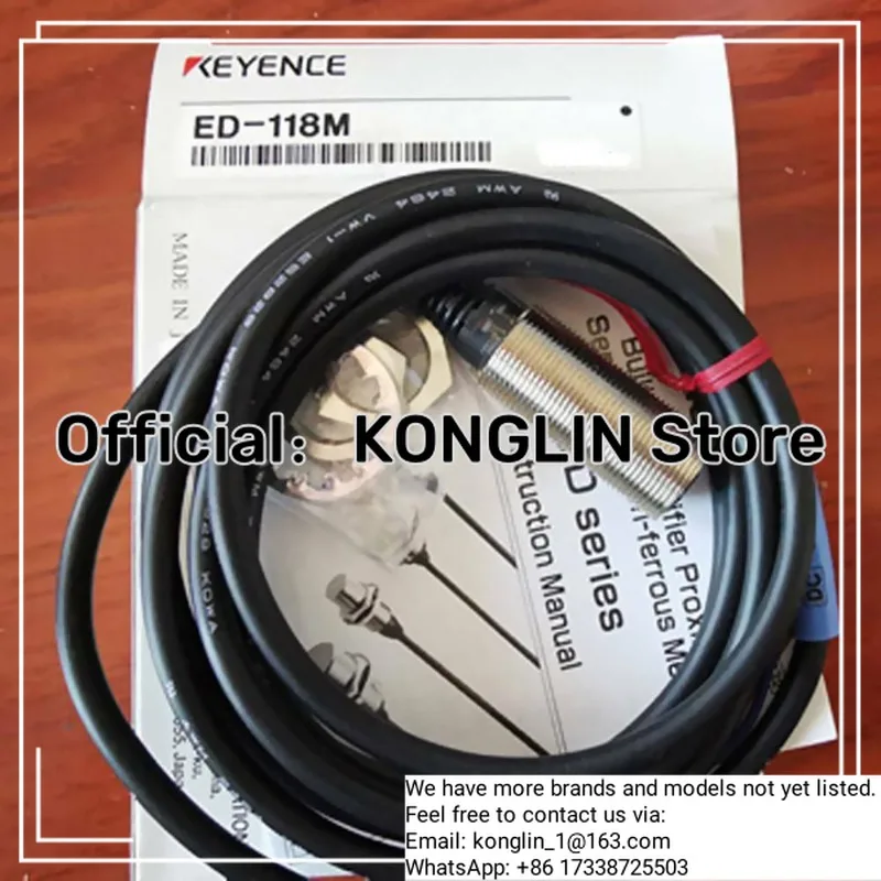 【Contact Us For Additional Models】 1PC Keyence ED-118M Proximity Switch Sensor ED118M New