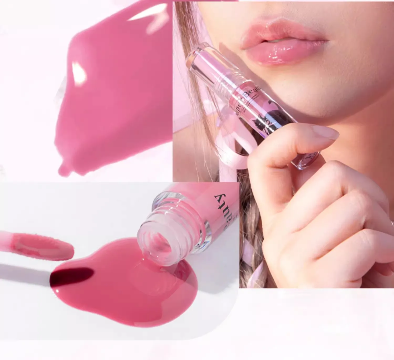 Flortte Super Schoonheid Lipgloss Spiegel Lip Tint Glazuur Vloeibare Lippenstift 2.6G Lichtgewicht En Hydraterende Make-Up Vrouwen Cosmetica