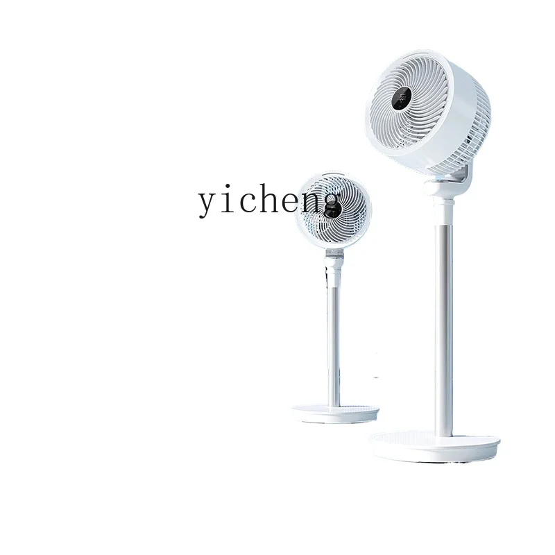 cc27 Air Circulator Household DC Frequency Conversion Remote Control Electric Fan Desktop Light Sound Floor Fan