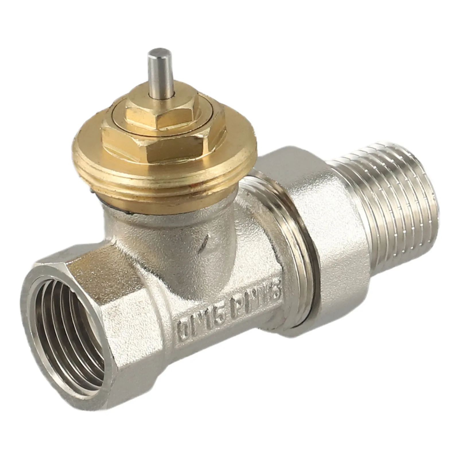 Brass Regulating Valve for Efficient Temperature Control in DN15/DN20/DN25 Models No External Power Supply Needed