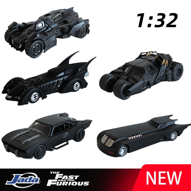 

JADA НОВЫЙ 1:32 Летучая мышь Летучая мышь, легкосплавный автомобиль, литье под давлением и игрушечный транспорт, модель автомобиля, миниатюрная масштабная модель автомобиля для детей