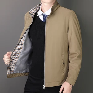 Men's Bomber Jacket Fashion Stylish Lightweight Windbreaker Spring Fall Casual Jackets for Men Spring Feather Men's Jacket