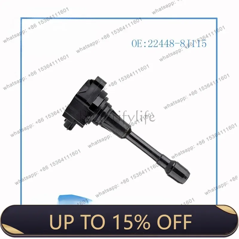 YJ 22448-8J115 Ignition Pack High Voltage Coil Fit Nissan Teana 4 Cylinder Ignition Accessory