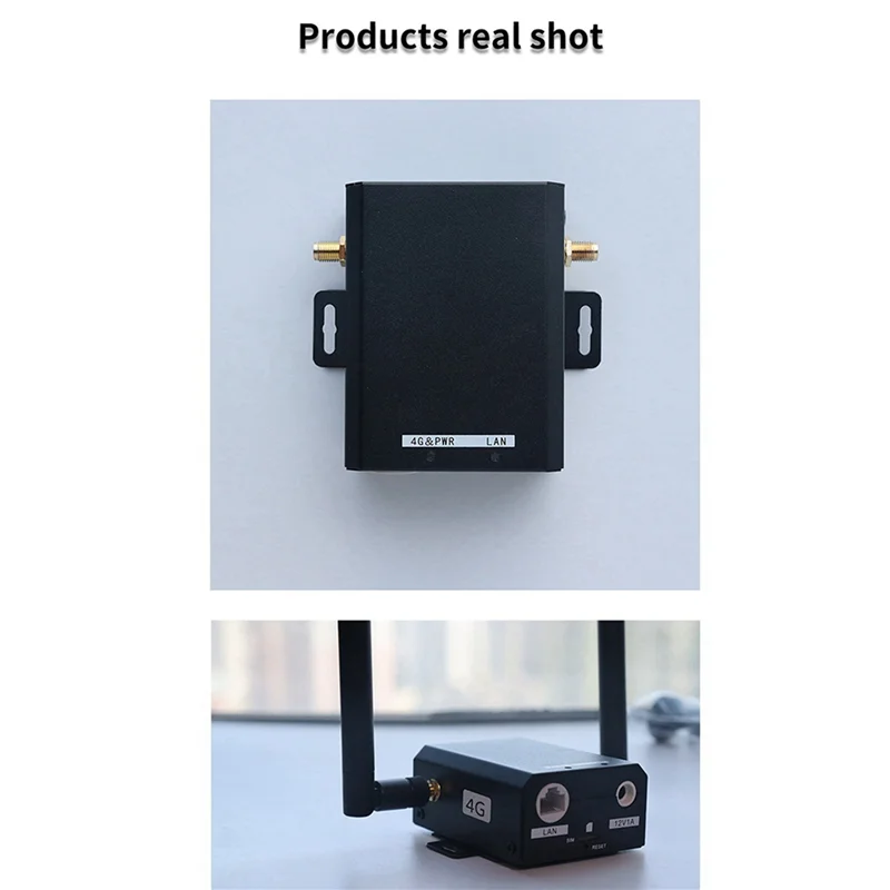 

SUNRI-4X H927 Промышленный беспроводной маршрутизатор 4G LTE CAT4 150 Мбит/с SIM-слот Wi-Fi-маршрутизатор до 16 пользователей с 8 антеннами SMA-EU