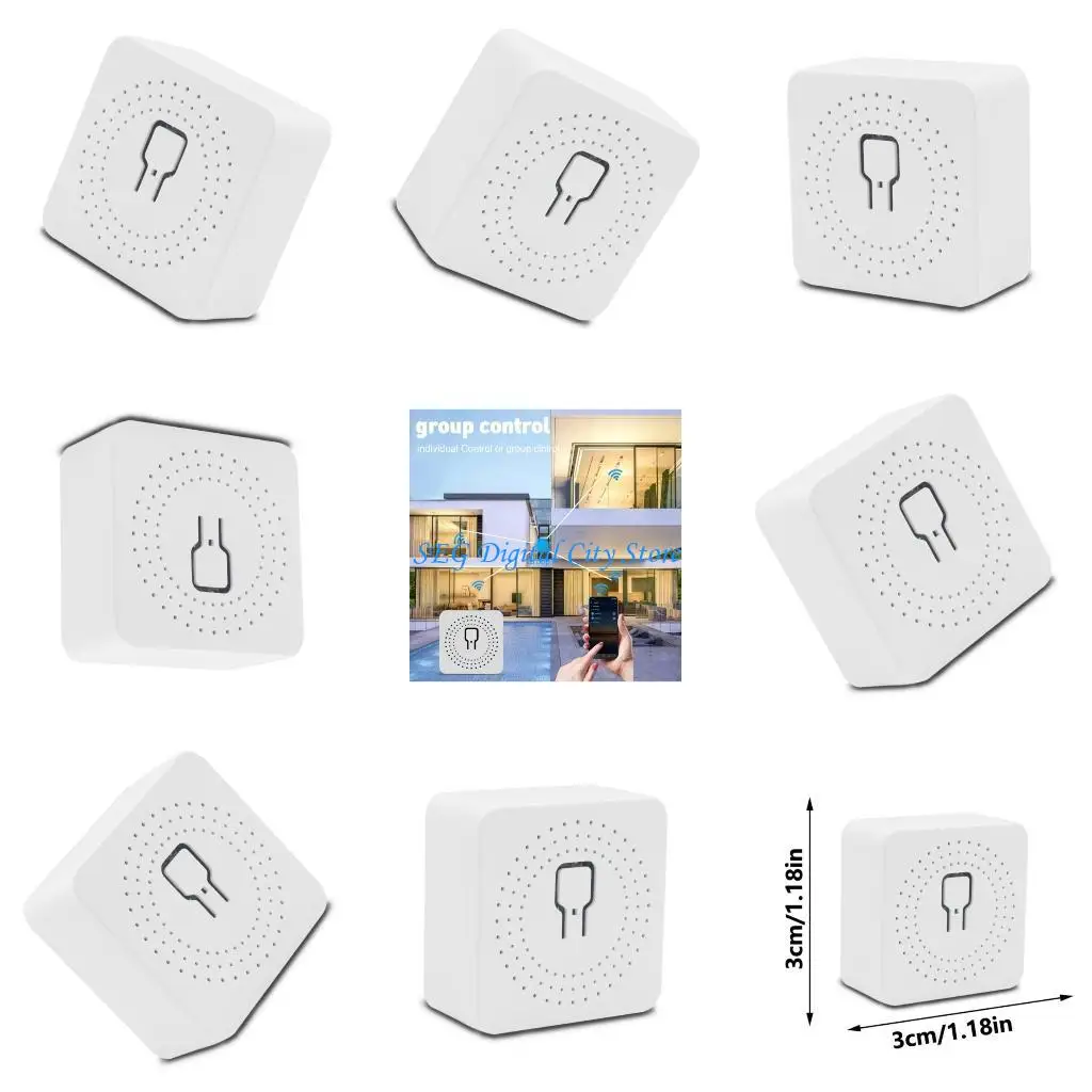 

U75B Intelligent WiFi Light Switches Control For Enhances Home Automation Experience