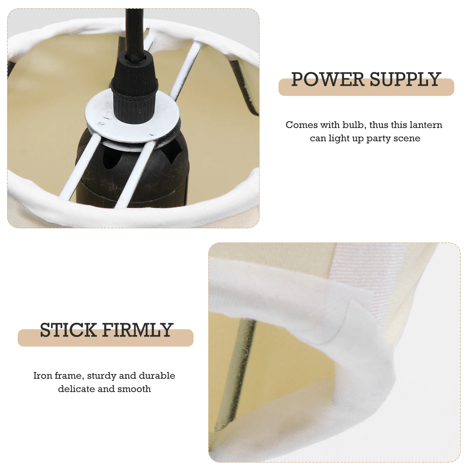 

1Set Chinese Style Cloth Lantern Watermelon Shape Decorative Hanging Lantern for Party Balcony Yard with Bulb Exquisite Tassels