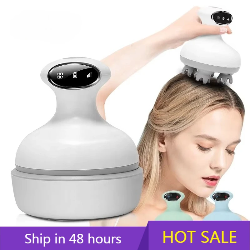 

YTYIN Electric Vibrating Massage Comb Massager Machine Scalp Massaging O Brush