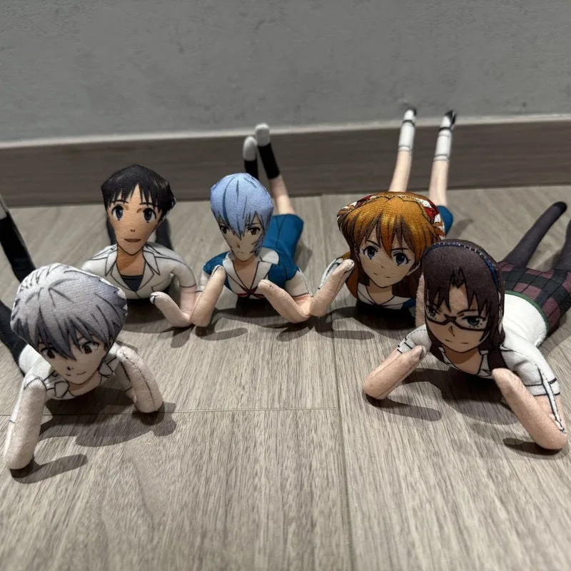 Nowa Kreskówka Evangelion Asuka Lalka Ruchoma Kreatywna Śmieszna Figurka Zabawka Dekoracja Domu Model Akcji Ornament Prezent