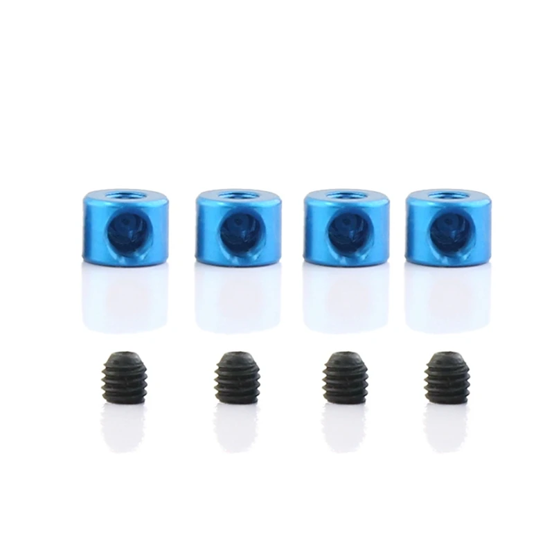 53827 Stabilizer Rod Stopper Sway Bar Stopper Accessories Blue For Tamiya RC Car