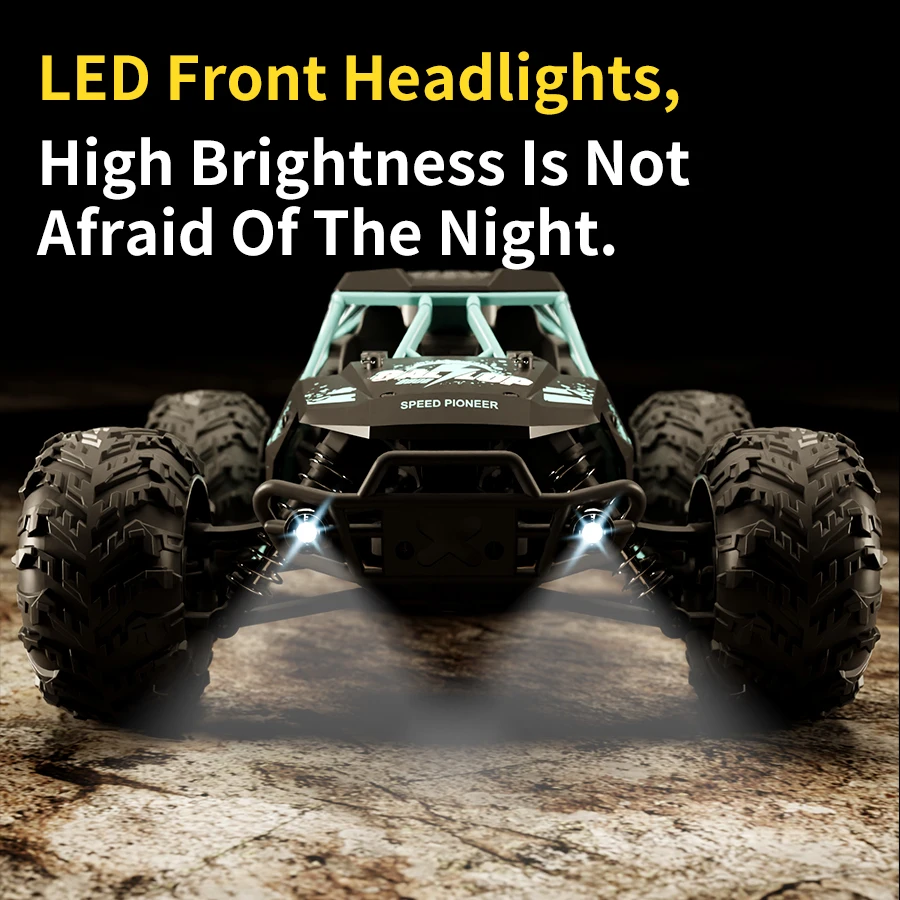 سيارة التحكم عن بعد HW8808 - سيارة تسلق جميع التضاريس 4WD عالية السرعة RC للأطفال والكبار #6