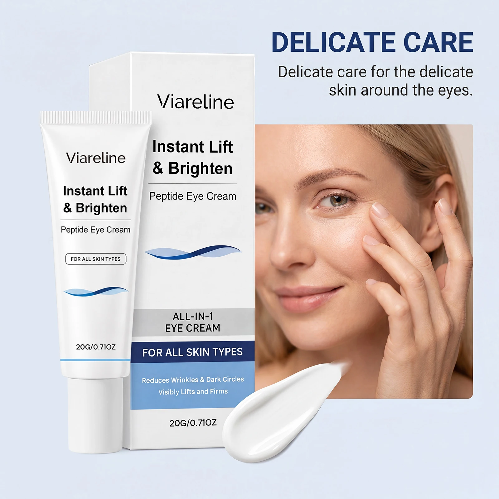 بلسم فياريلين للعين مضاد للتجا - مراجعة Eye Cream Peptide وسعره
