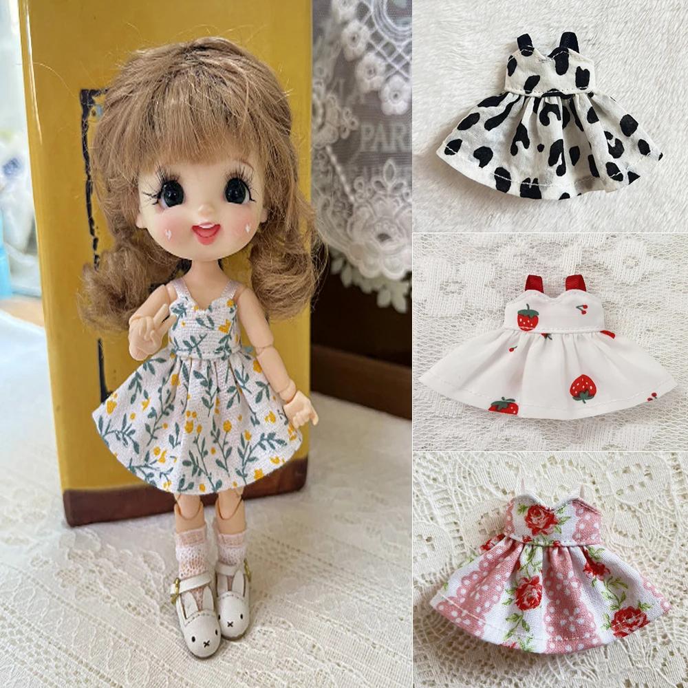 

Кукольная одежда HOUZIWA OB11, Цветочное платье для кукол G YMY 1/12 BJD