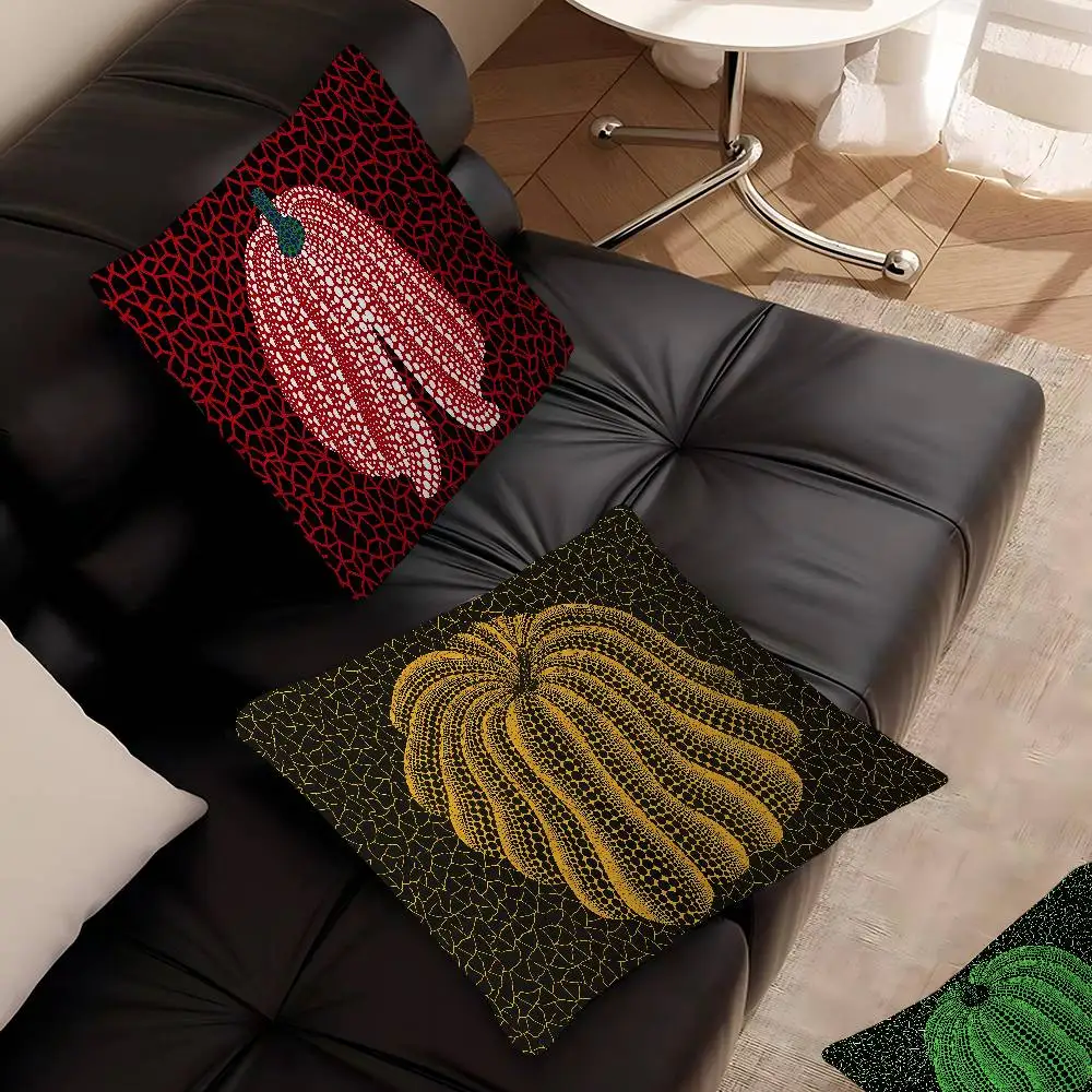 Yayoi Kusama Cushion Cover Car Throw Pillow Case For Sofa Car Christmas Gift 40x40cm 45x45cm