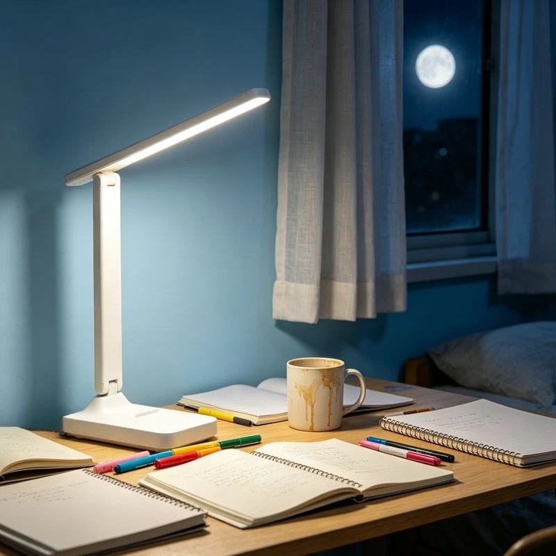 

1pcs Led Light Desk Lamp Dimmable Desk Light Reading Lamp Eye Protection Study Desk Lamp Suitable Home Office for Gift Giving