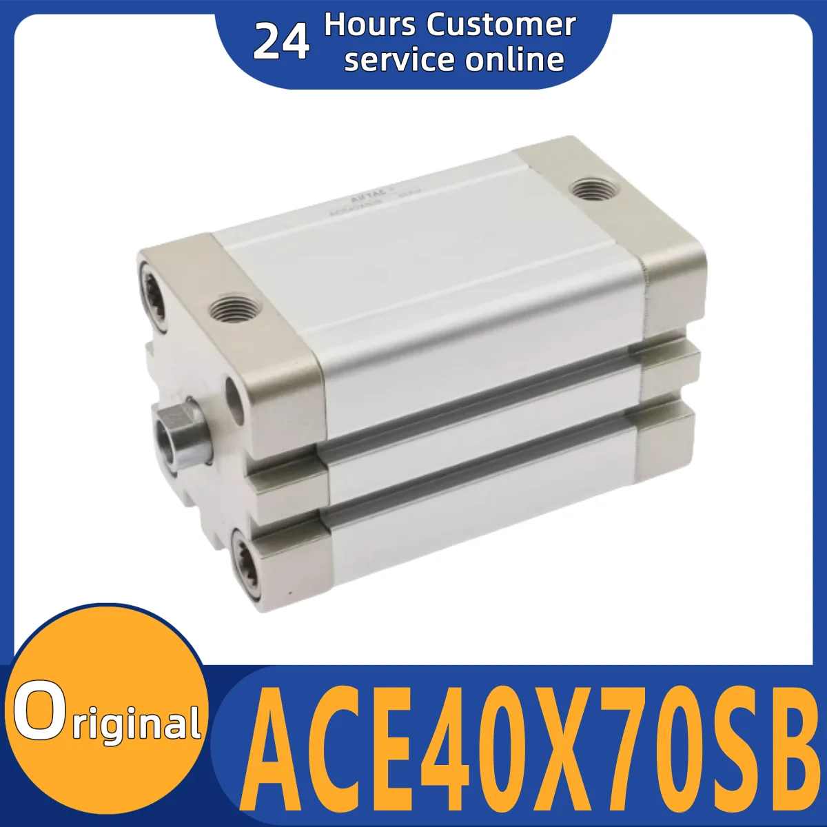 

Brand new original compact cylinder ACE40X70SB ACE40X75SB ACE40X5S ACE40X10S