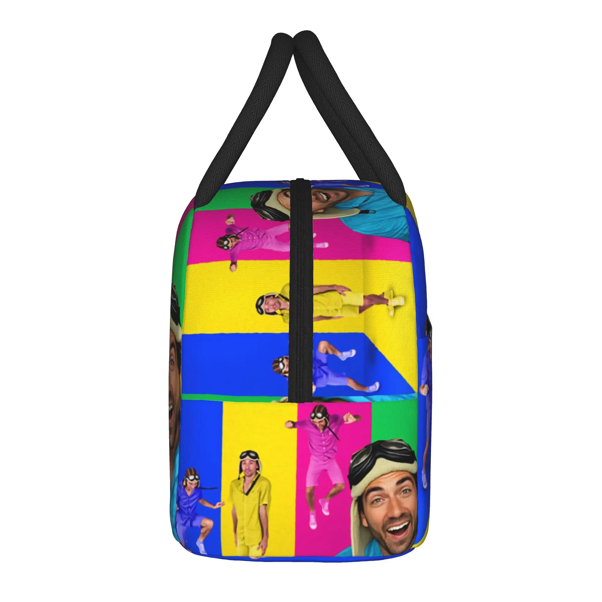 Danny Go Animated Programs Lunch Bag For Adult Lunch Box Funny Outdoor Picnic Cooler Bag Portable Oxford Thermal Tote Handbags
