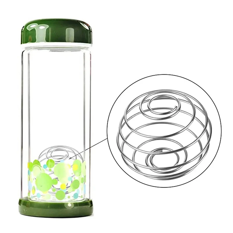 1pc Blender Ball professionale in acciaio inox Shaking Cup Bottle palline miste bevande Shaker accessori per la miscelazione