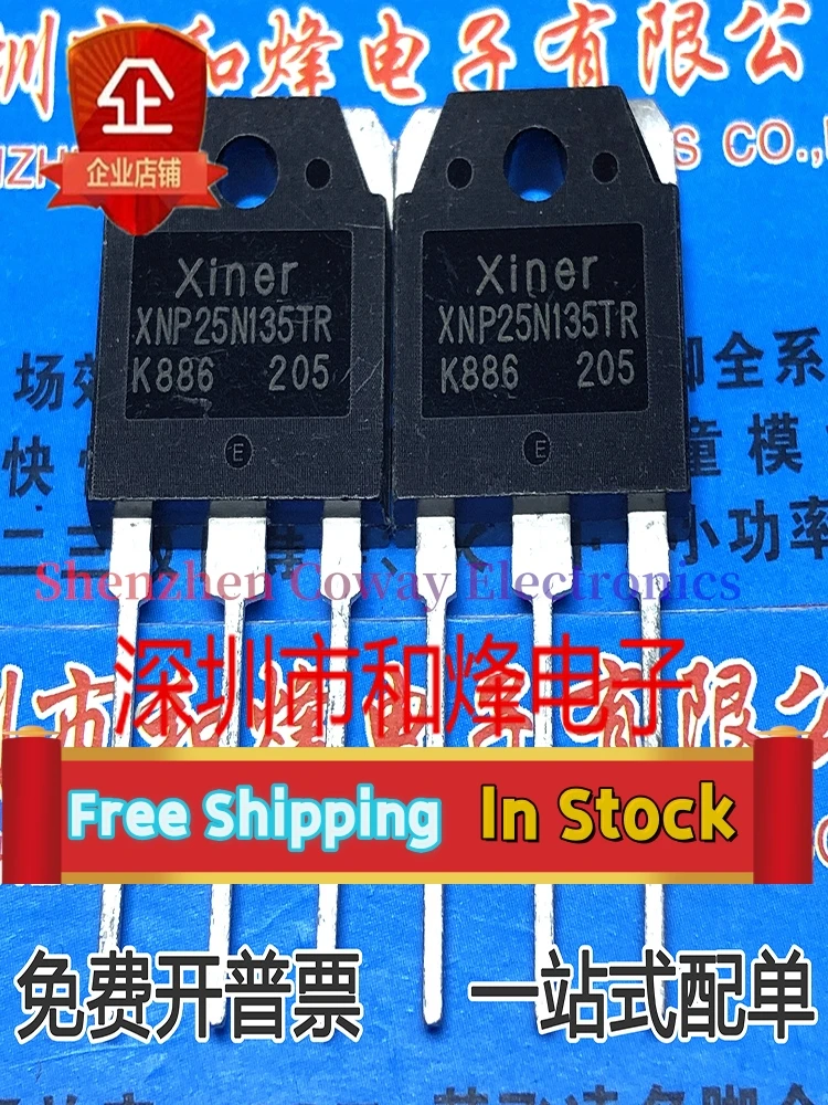 

10PCS-30PCS XNP25N135TR 25A 1350V TO-3P In Stock Fast Shipping