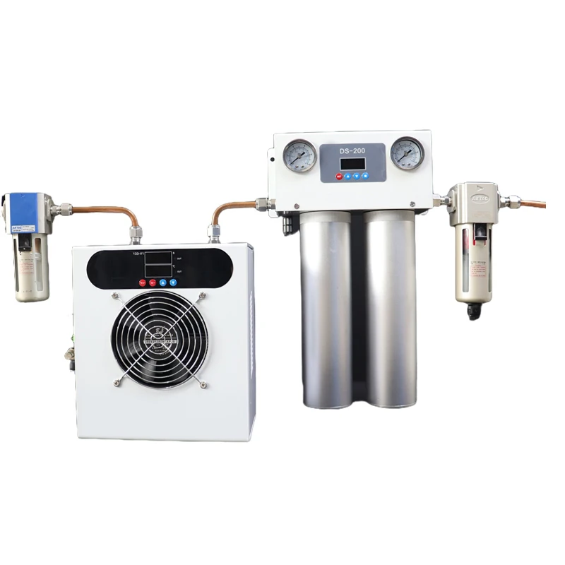 120lpm Compact Design Mini Electronic Refrigerant Dryer Peltier air Cooler for Oxygen Concentrator HBOT Ozone Generator