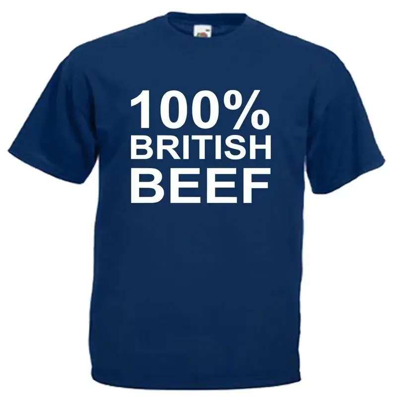 100 British Beef Gym Bodybuilder Mens T Shirt 12 Colours Size S 3XL